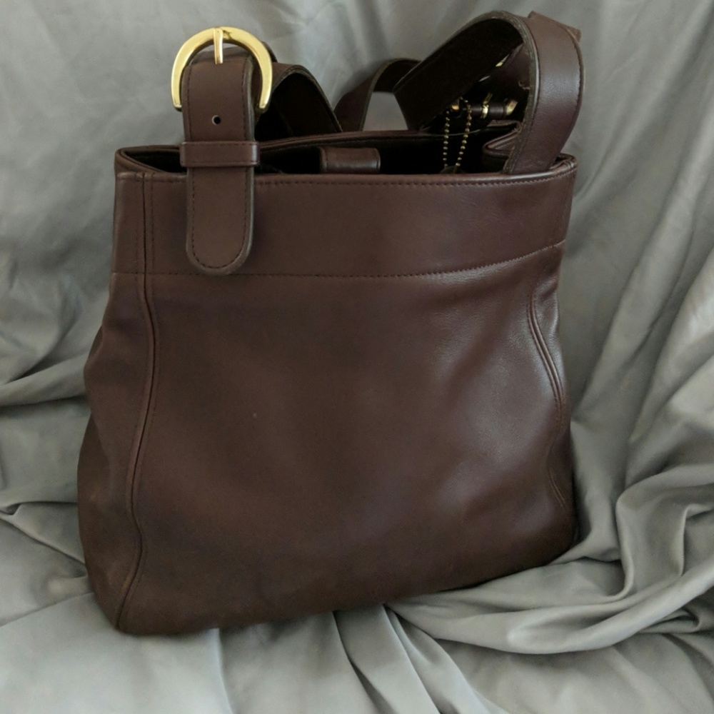 Dark Brown Coach handbag